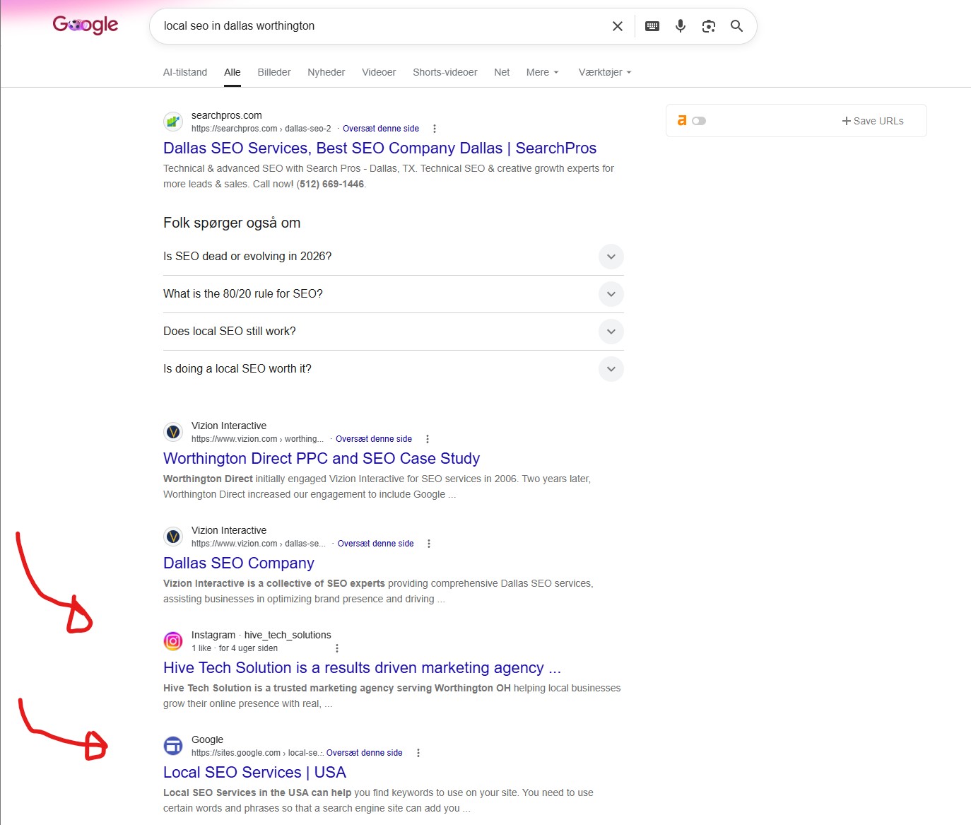 Rank on Google Page 1 with Free Instagram Posts and Google Sites