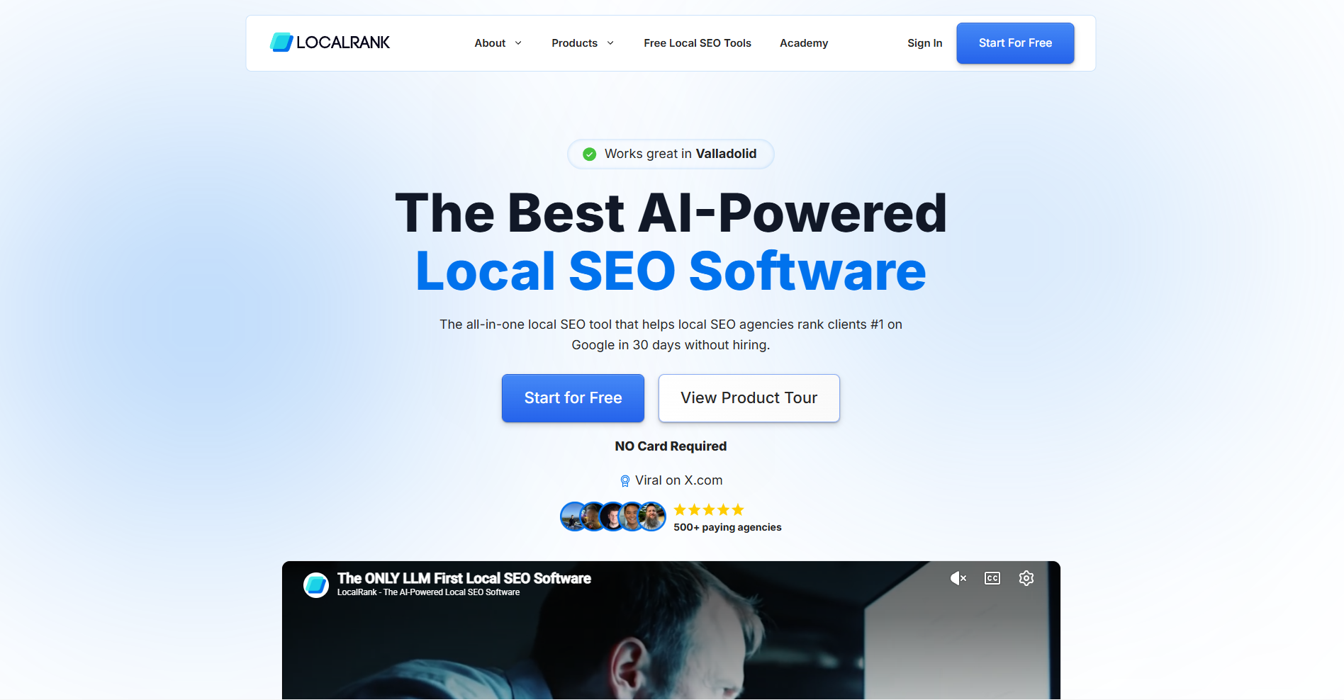 LocalRank screenshot