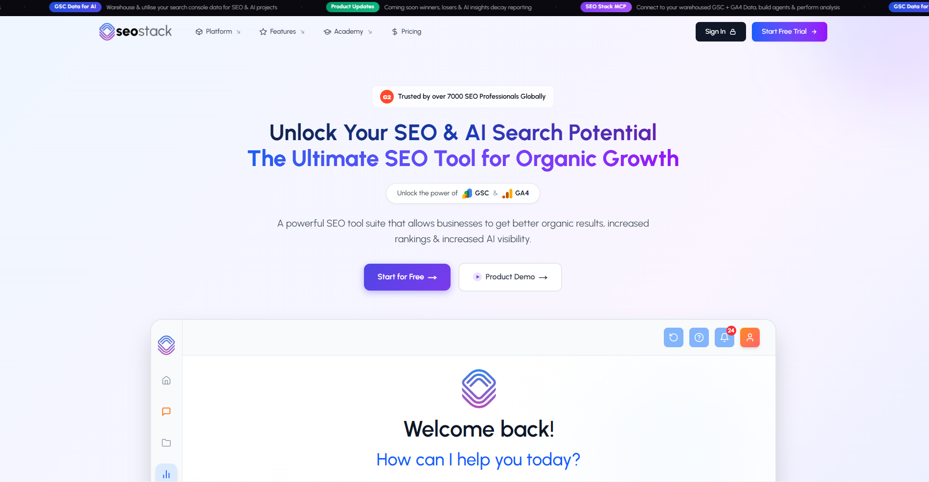 SEO Stack screenshot